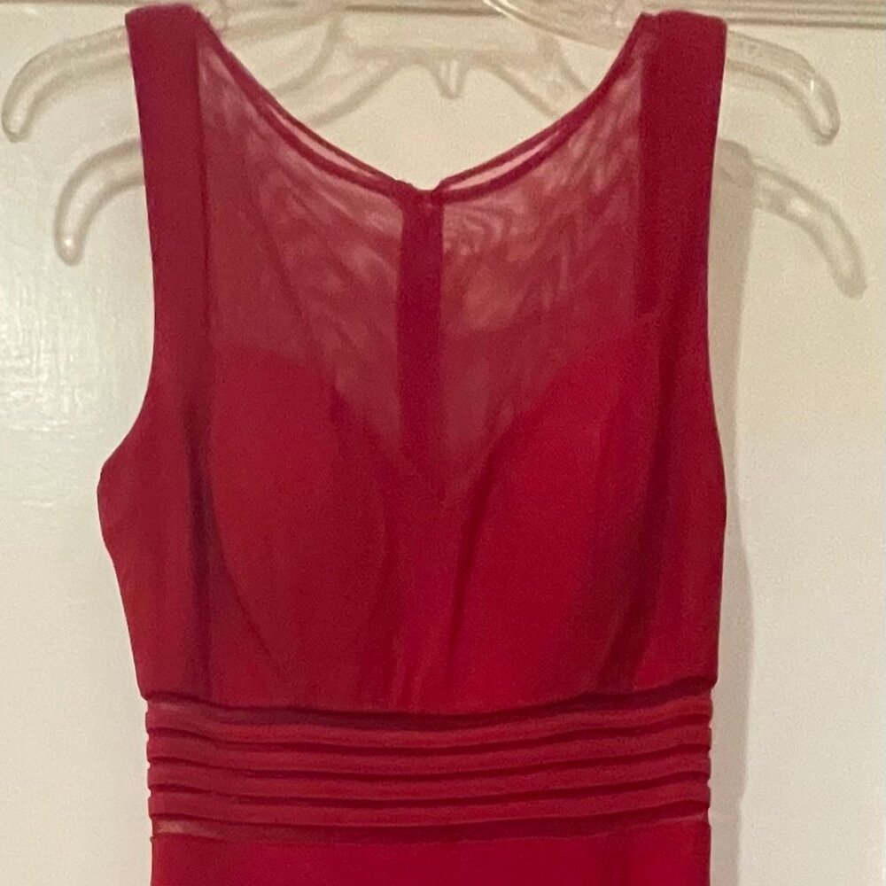 Red dress